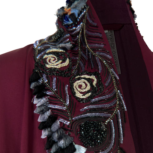 Long Peacock Kimono